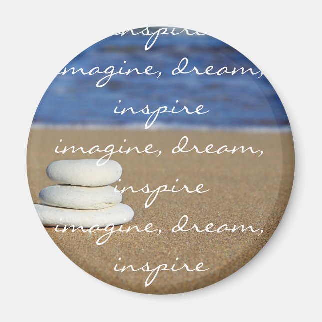 Íman Imagine, Dream, Inspire Magnet (Frente)