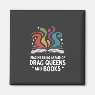 Íman Imaginem ter medo de rainhas e livros LGBT