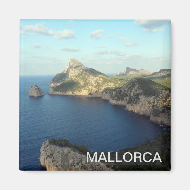 Íman imán Cabo de Formentor, en la isla de Mallorca (Frente)