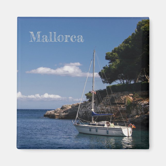Íman imán Cala D'Or en la isla de Mallorca (Frente)