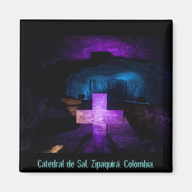 Íman Imán, Catedral de Sal, Zipaquirá, Colombia. (Frente)