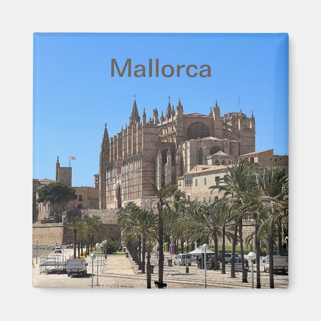 Íman imán catedral Palma de Maiorca (Frente)
