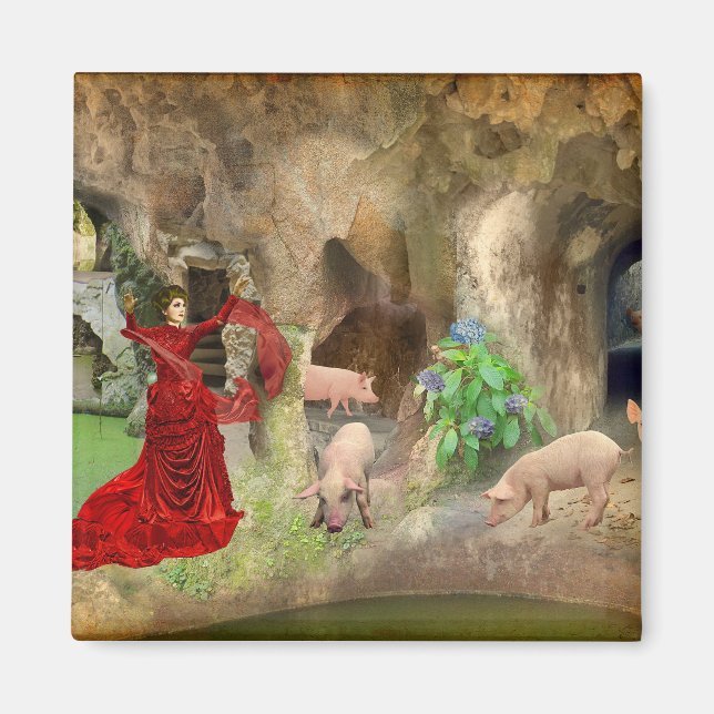 Íman Imán Circe na Quinta da Regaleira (Frente)