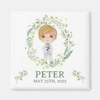 Íman Imán cuadrado modelo Primera Comunión PETER