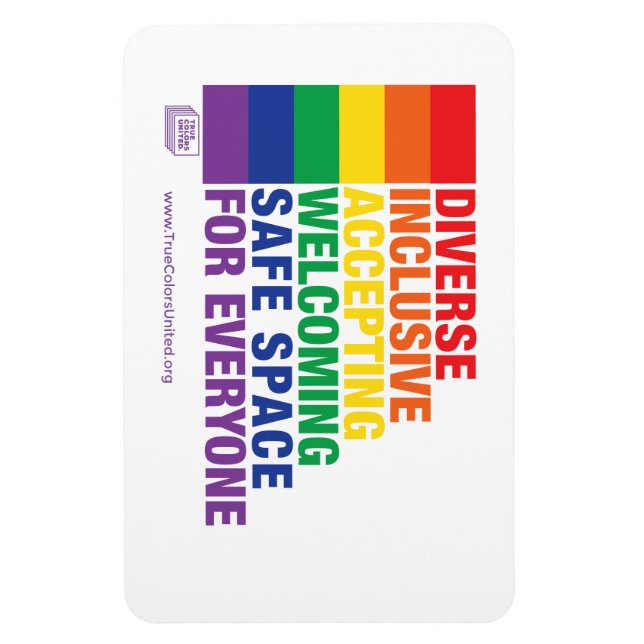 Íman Íman de Espaço Seguro (Vertical)