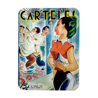 Íman Iman de Nevera Cuba Vintage Bella Cubana Revista