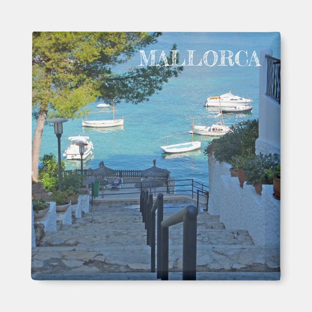 Íman imán de Palmanova en la isla de Mallorca - Majorca (Frente)