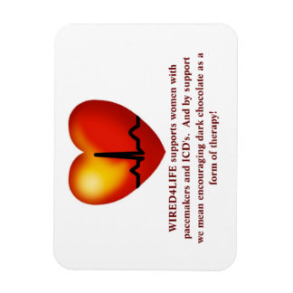 Íman Íman de terapia de chocolate escuro