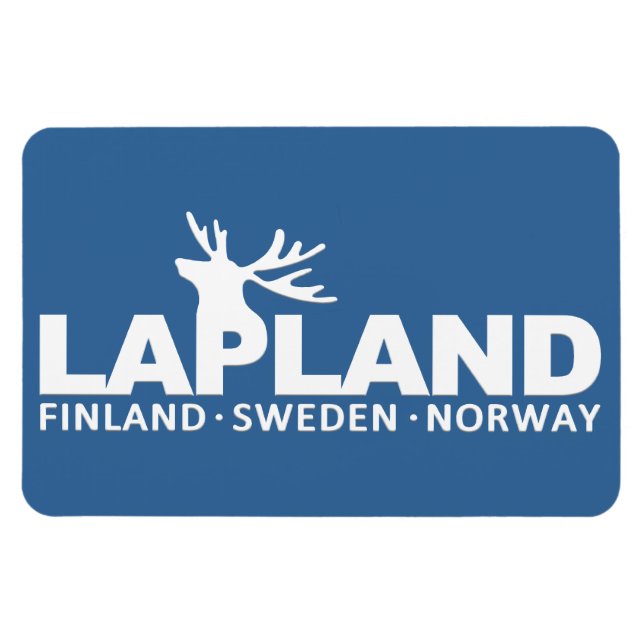 Íman Íman personalizado LAPLAND (Horizontal)