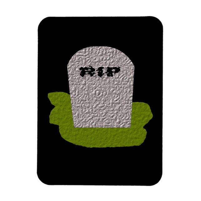 Íman Íman Premium de Tombstone RIP (Vertical)