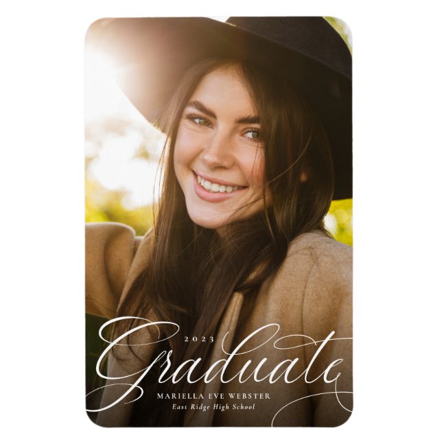 Íman Íman simples de graduação vertical do formando de  (Vertical)