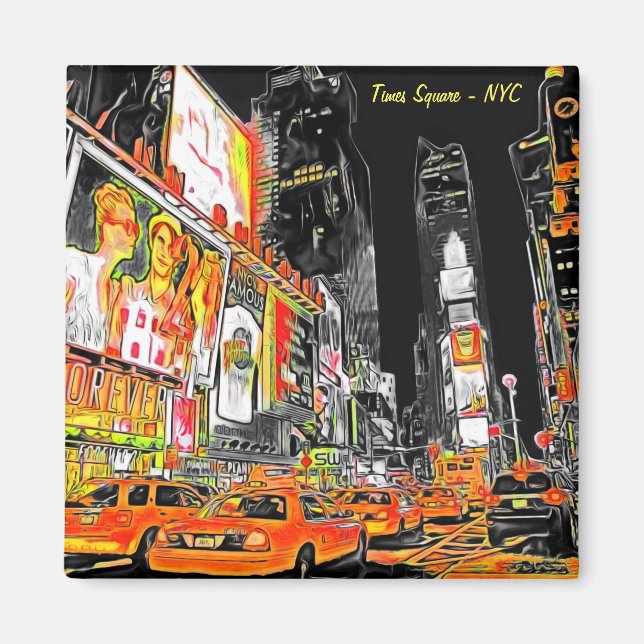 Íman Imán Times Square NYC (Frente)