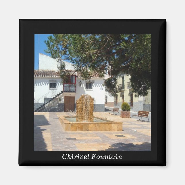 Íman Íman-tinteiro espanhol - Chirivel, Almeria (Frente)