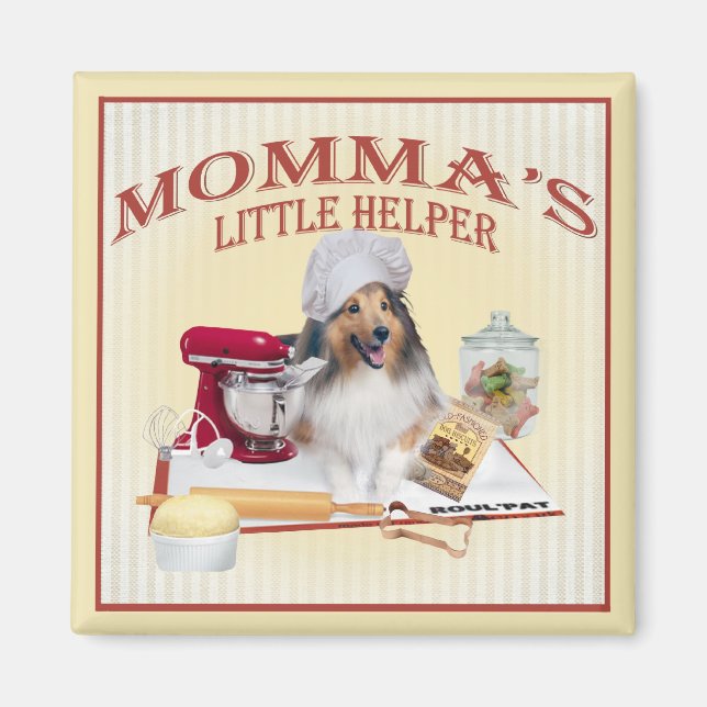 Íman Ímanes da Sheltie Momma (Frente)
