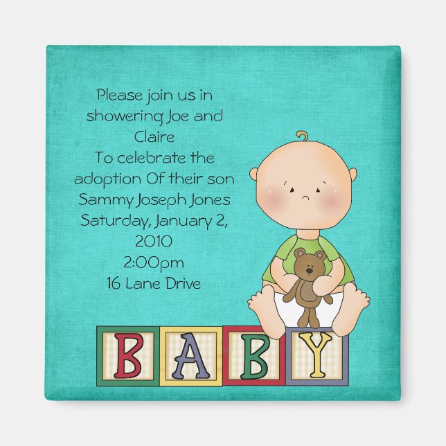 Íman ímanes de adoção (Frente)