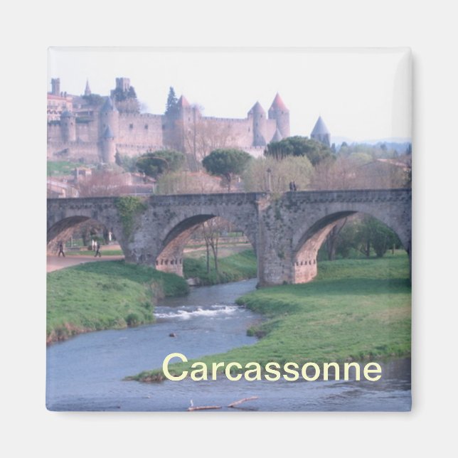Íman Ímanes de frança de Carcassonne (Frente)