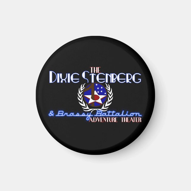 Íman Ímanes de logotipo Dixie (Frente)