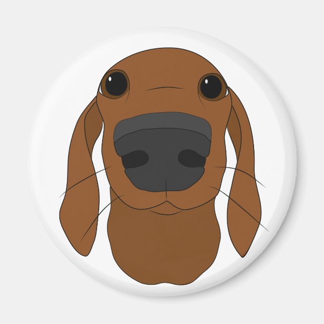 Íman Ímanes de mangueira de cão cortado (Frente)