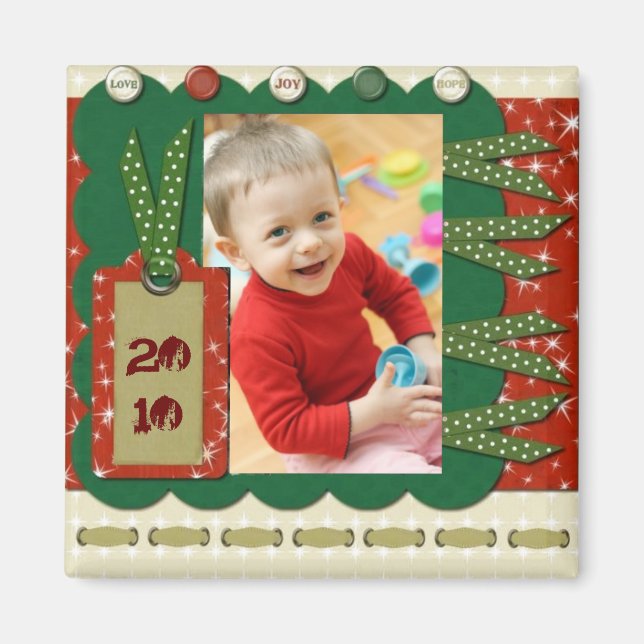 Íman ímanes de natal (Frente)