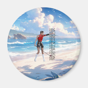 Íman Ímanes de slogan de vitória de golfe