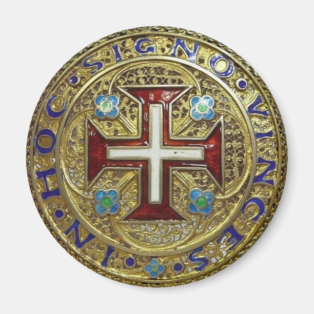 Íman ímanes do templar do signo (Frente)