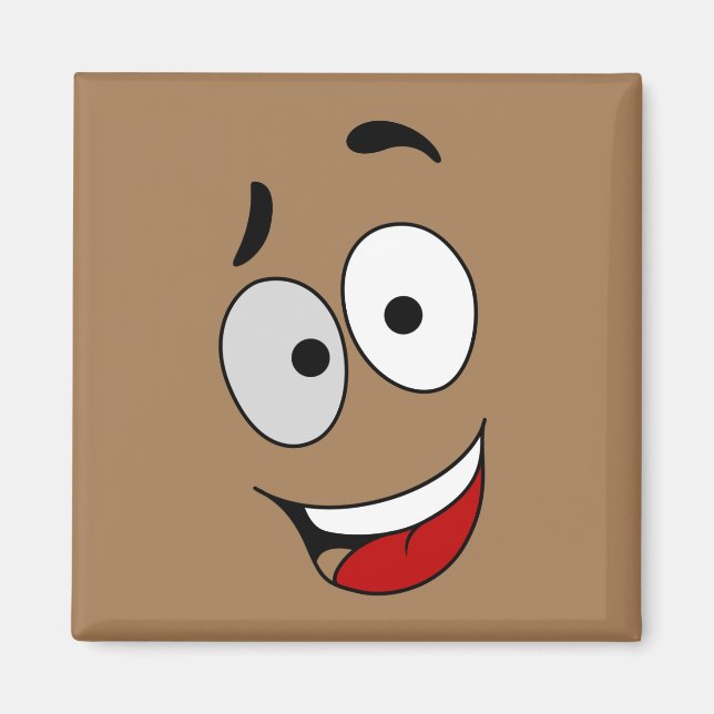 Íman Ímanes felizes - Arte Kook - Continue sorrindo e f (Frente)
