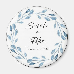 Íman Ímanes personalizados de casamento, ímanes perso