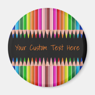 Íman Ímanes personalizados dos lápis de cores