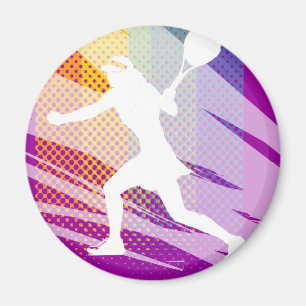 Íman Ímanes tênis com tênis fêmea impressão