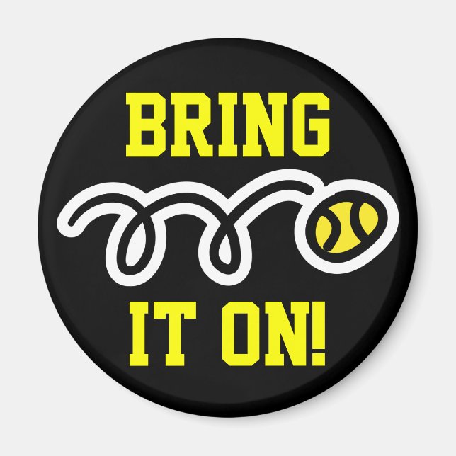 Íman Ímanes tênis com texto personalizado. (Frente)