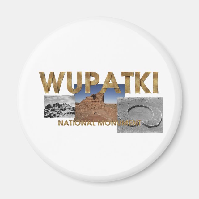Íman Ímãs ABH Wupatki NM (Frente)