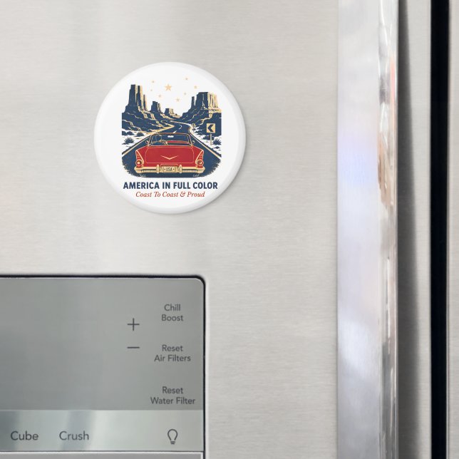Íman Ímãs América em Cores (In Situ (Fridge))