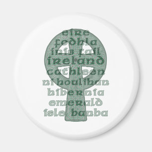 Íman Ímãs celtas, nomes da cruz celta de Ireland