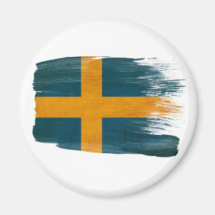 Íman Ímãs da bandeira da suecia