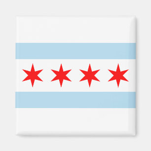 Íman Ímãs da bandeira de Chicago