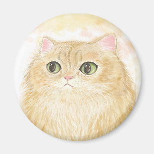 Íman Ímãs da ilustração do gato persa