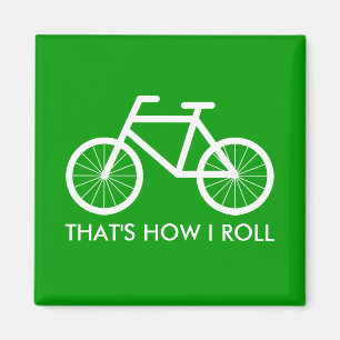 Íman Ímãs de bicicleta engraçados para fãs de ciclismo