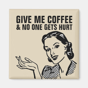 ÍMAN ÍMÃS DE CAFÉ CASA RETRÔ