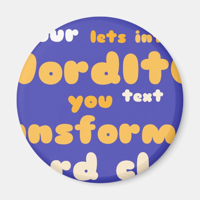 Íman Imãs de geladeira (Frente)