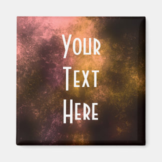 Íman Imãs de geladeira de Textura Vintage Personalizada