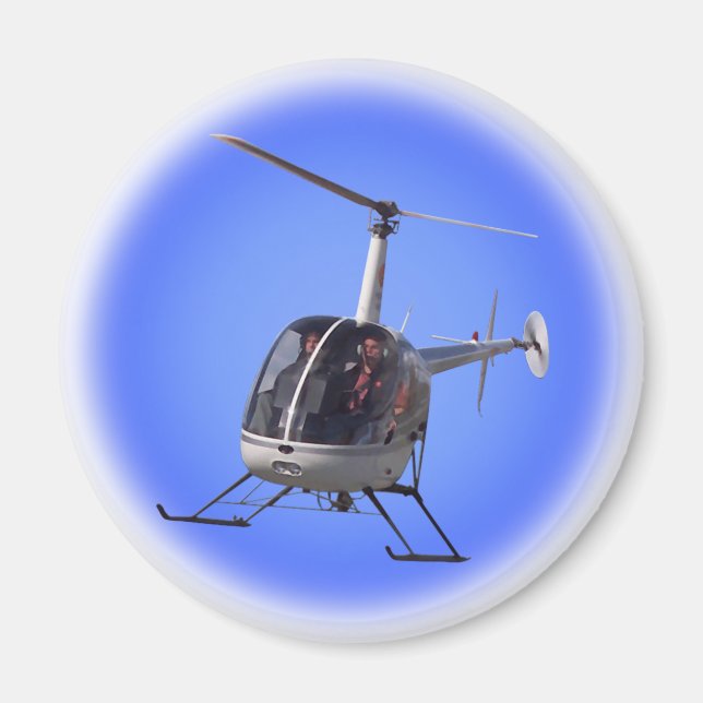 Íman Imãs de geladeira do helicóptero e Keepsakes do He (Frente)