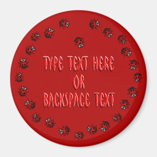 Íman Imãs de geladeira Ladybug de Magnet Personalizadas