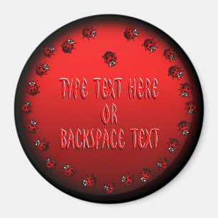 Íman Imãs de geladeira Ladybug de Magnet Personalizadas