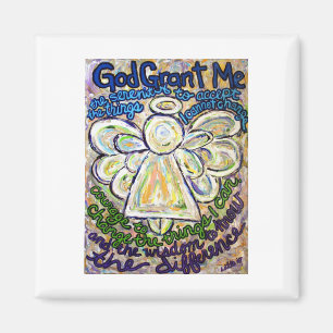 Íman Imãs de geladeira Personalizadas do Poem Angel de