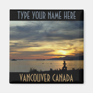 Íman Imãs de geladeira Vancouver, Souvenir Personaliza