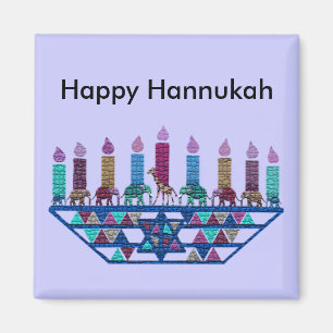 Íman Ímãs de Menorah da estrela do elefante