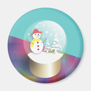 Íman Ímãs de Snowglobe