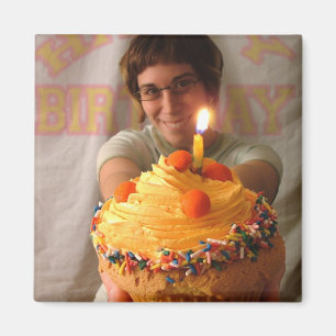 Íman Ímãs do cupcake do aniversário