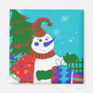 ÍMAN ÍMÃS DO DIVERTIMENTO DO NATAL - TRABALHOS DE ART