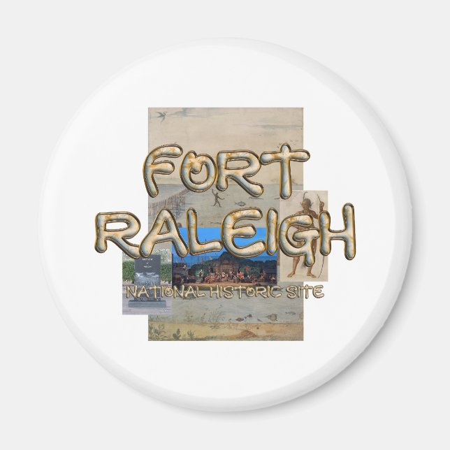 Íman Ímãs do Forte ABH Raleigh (Frente)